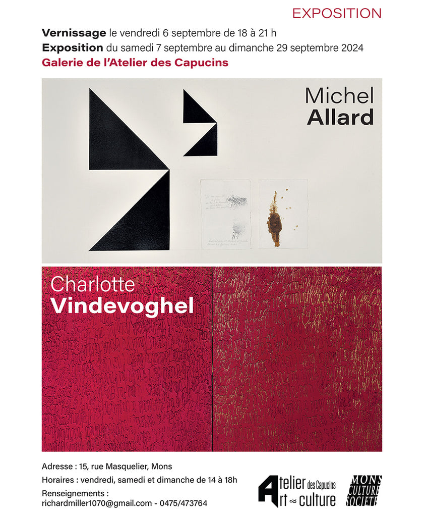 Exposition Michel Allard   Charlotte Vindevoghel