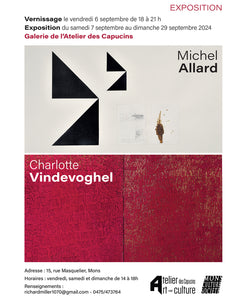 Exposition Michel Allard   Charlotte Vindevoghel